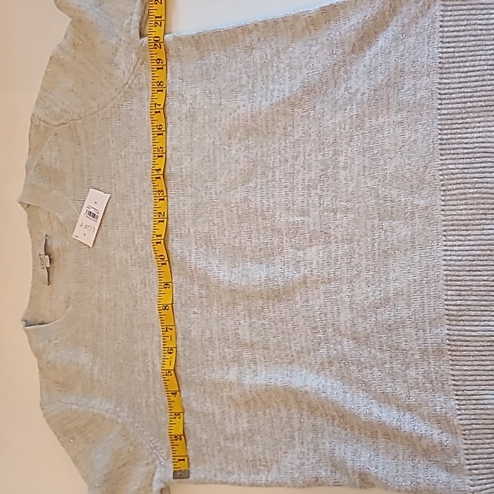 NWT, Loft, long sleeve, soft, swearer. Size M - Picture 7 of 8